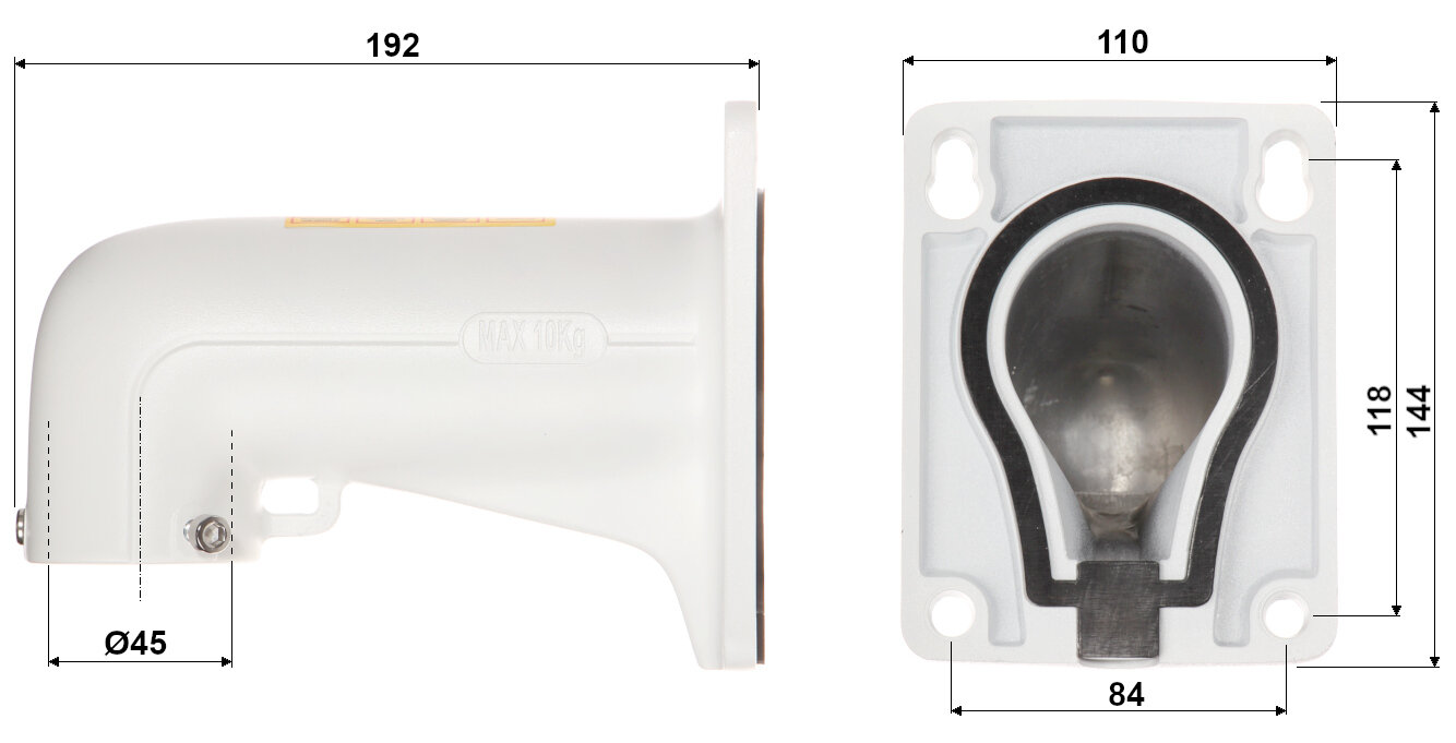 Kamera IP szybkoobrotowa zewnętrzna DS-2DE4425IW-DE(T5) ACUSENSE 3.7 Mpx 4.8 ... 120 mm Hikvision - obrazek 7