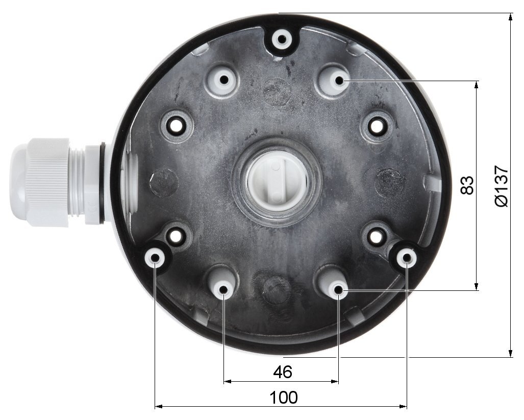Uchwyt kamery DS-1280ZJ-DM21 Hikvision - obrazek 5