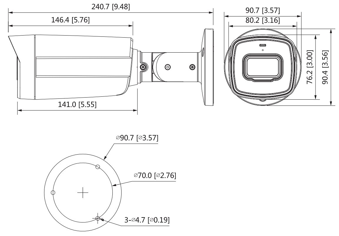 Kamera AHD, HD-CVI, HD-TVI, PAL HAC-HFW1200TH-I8-A-0360B-S6 - 1080p 3.6mm Dahua - obrazek 5