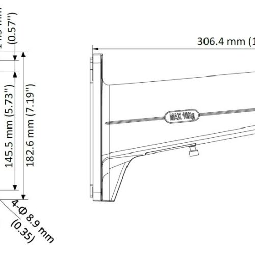 UCHWYT KAMERY DS-1602ZJ-AKS Hikvision