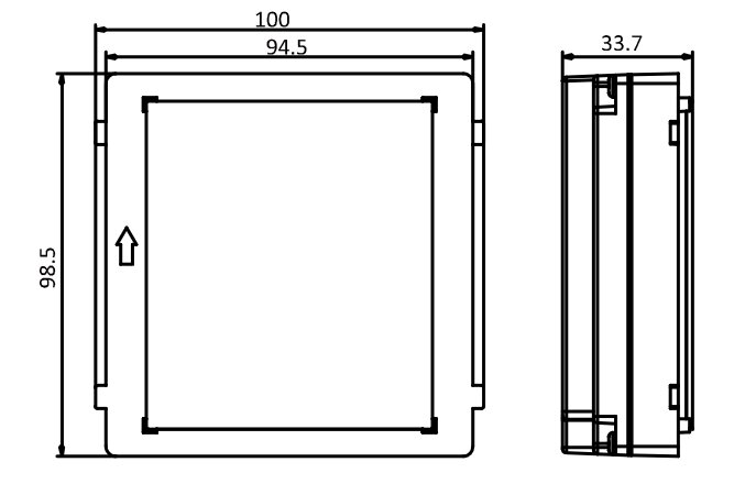 Moduł pusty DS-KD-BK Hikvision - obrazek 3