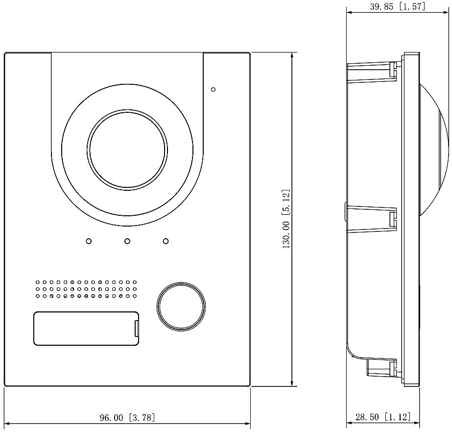 Wideodomofon VTO2202F-P-S2 Dahua - obrazek 7