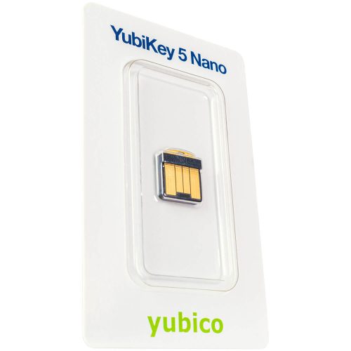 Yubico YubiKey 5 Nano – Klucz sprzętowy U2F...