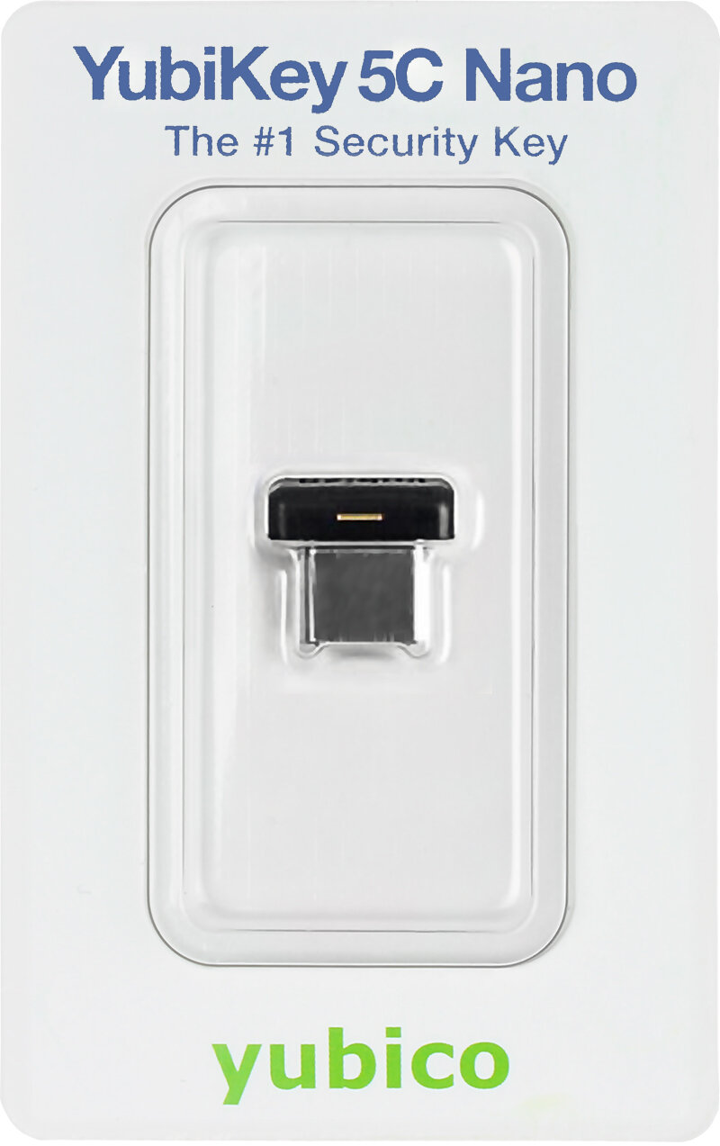 Yubico YubiKey 5C NANO - Klucz sprzętowy U2F FIDO - obrazek 4
