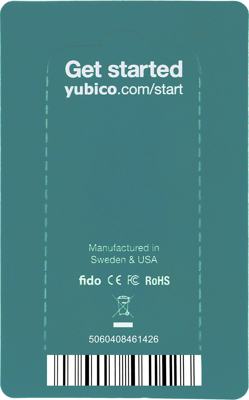 Yubico YubiKey 5 NFC - Klucz sprzętowy U2F FIDO/FIDO2 - obrazek 4