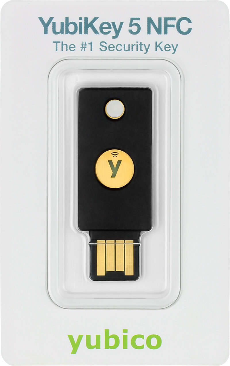 Yubico YubiKey 5 NFC - Klucz sprzętowy U2F FIDO/FIDO2 - obrazek 3