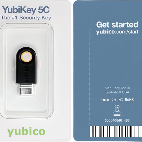 Yubico YubiKey 5C USB-C – Klucz sprzętowy U...