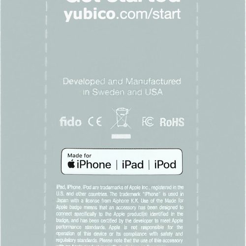 Yubico YubiKey 5Ci USB-C – Klucz sprzętowy ...
