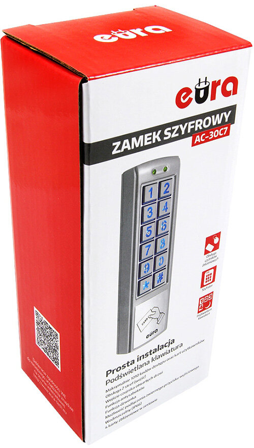 Zamek szyfrowy EURA AC-30C7 - obrazek 6