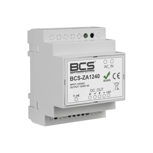 Zasilacz impulsowy BCS-ZA1240 BCS POWER