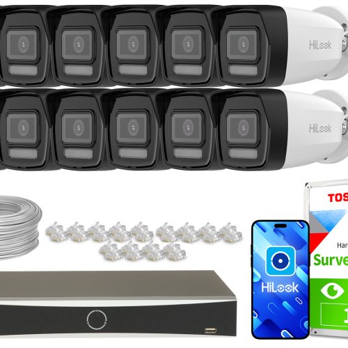 Zestaw do monitoringu 12x IPCAM-B2-30DL DS-7616NXI...