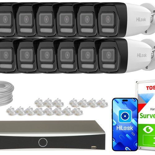 Zestaw do monitoringu 14x IPCAM-B2-30DL DS-7616NXI...