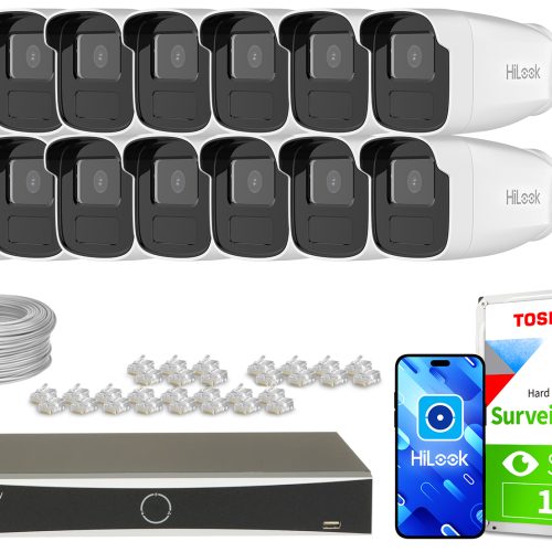 Zestaw do monitoringu 14x IPCAM-B2-50IR DS-7616NXI...