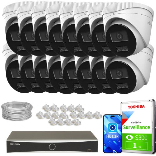 Zestaw do monitoringu 16x IPCAM-T2-30DL DS-7616NXI...