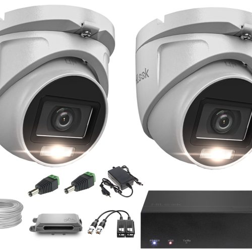 Zestaw do monitoringu 2x TVICAM-T2M-20DL, SSD-DVR-...