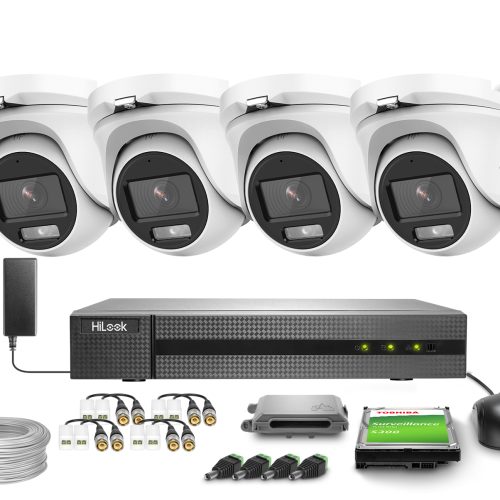 Zestaw do monitoringu 4x TVICAM-T5M-20DL 5Mpx, ICR...