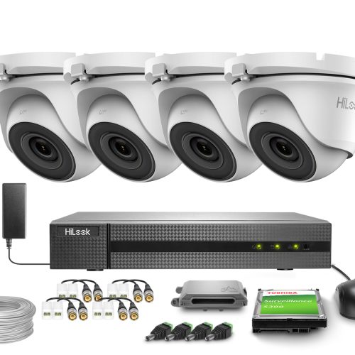 Zestaw do monitoringu 4x TVICAM-T5M 5Mpx, 1x DVR-4...