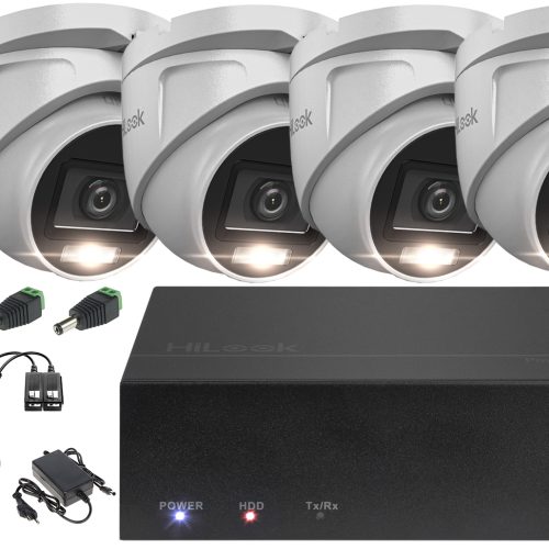 Zestaw do monitoringu 4x TVICAM-T2M-20DL, SSD-DVR-...