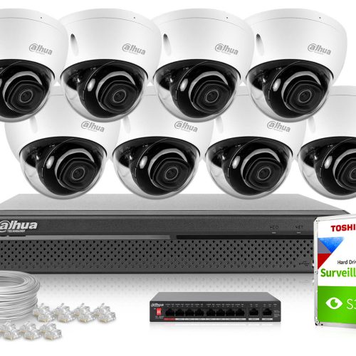 Zestaw do monitoringu 8x IPC-HDBW2841E-S-0280B 8Mp...