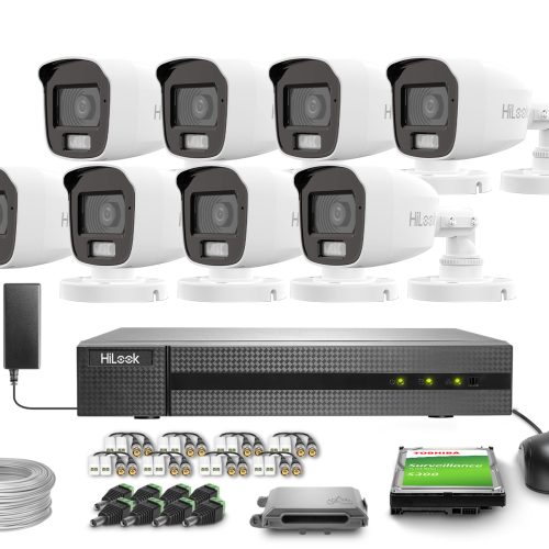 Zestaw do monitoringu 8x TVICAM-B5M-20DL 5Mpx, IR2...