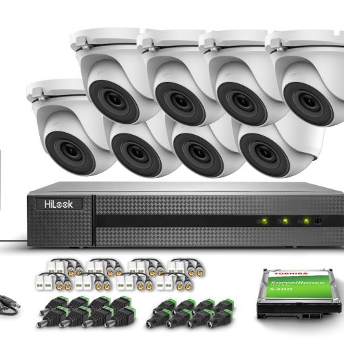 Zestaw do monitoringu 8x TVICAM-T5M 5Mpx IR 20m Hi...