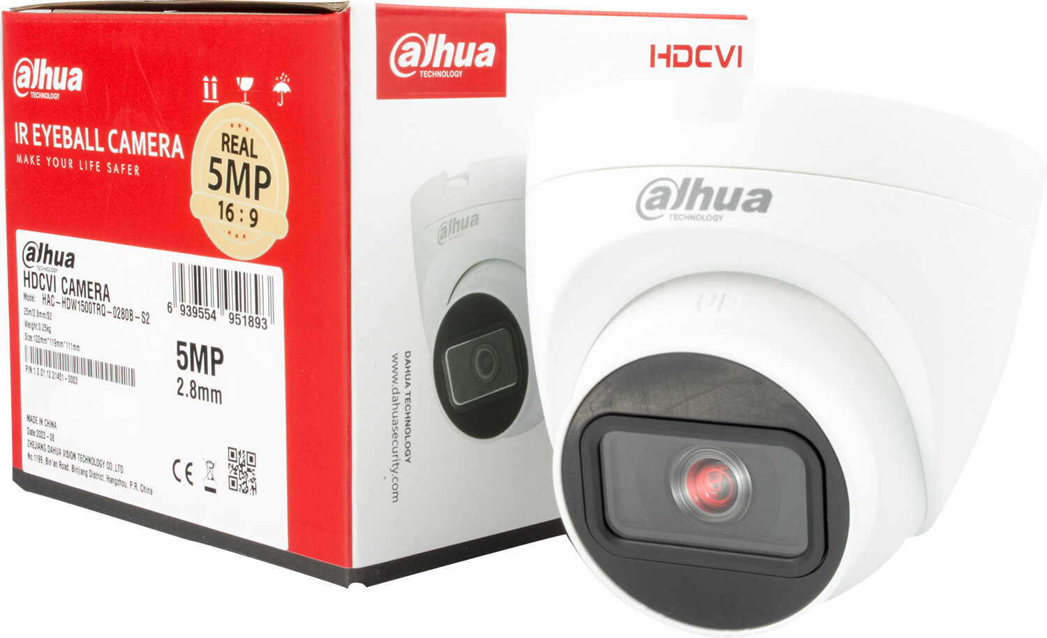 Kamera 4w1 HAC-HDW1500TRQ-0280B-S2 Dahua 5 Mpx - obrazek 2