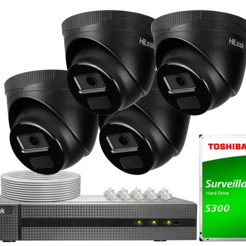 Zestaw do monitoringu HiLook by Hikvision 4x IPCAM...