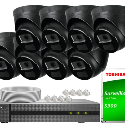 Zestaw do monitoringu HiLook by Hikvision 8x IPCAM...