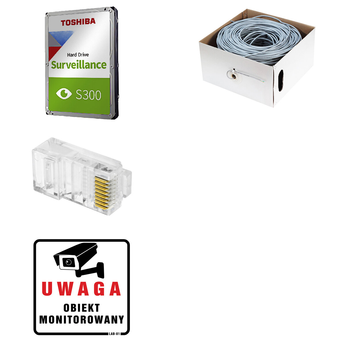 Zestaw do monitoringu IP 2x IPCAM-T4/DS-2CD1341G0-I/PL 4Mpx IR 30m Hikvision - obrazek 14