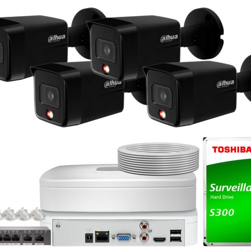 Zestaw do monitoringu IP Dahua 4x IPC-HFW1839TC-A-...