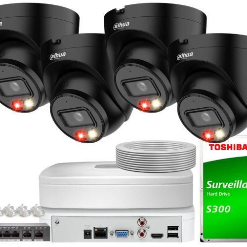 Zestaw do monitoringu IP Dahua 4x IPC-HDW1439V-A-I...