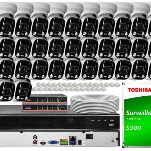 Zestaw do monitoringu IP KEEYO 32x LV-V-IP5M25DF-A...