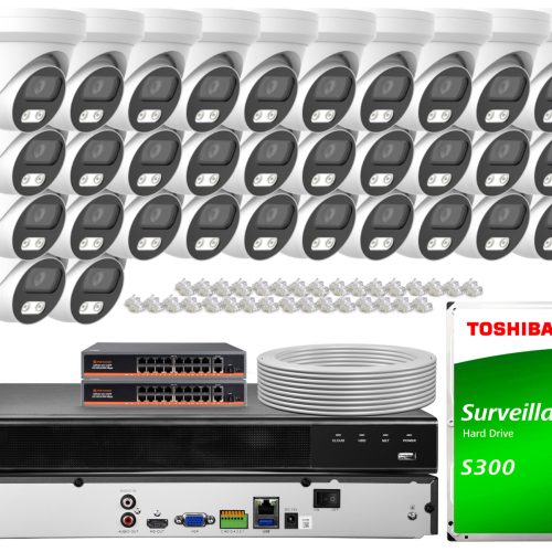 Zestaw do monitoringu IP KEEYO 32x LV-V-IP8M25DF-D...