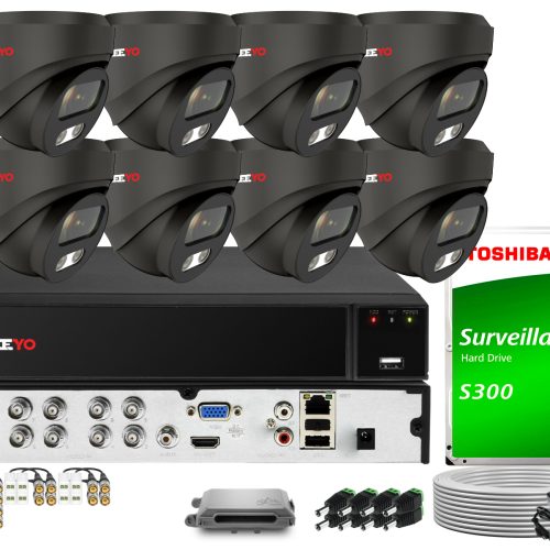 Zestaw do monitoringu KEEYO 8x LV-E-AL5M25DF-G 5Mp...