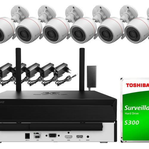 Zestaw do monitoringu Wi-Fi EZVIZ 6x CS-H3C 4Mpx