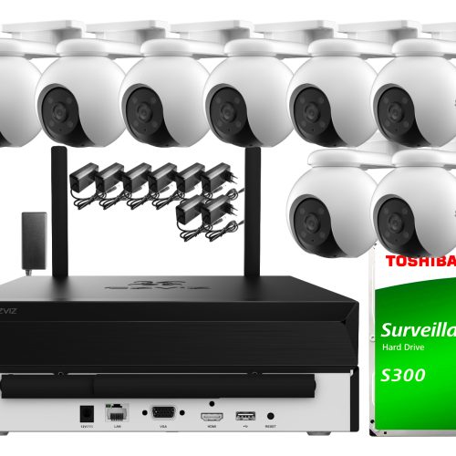 Zestaw do monitoringu Wi-Fi EZVIZ 8x H8 Pro 3K