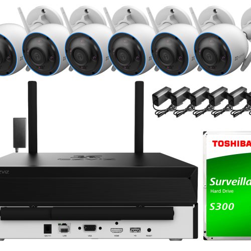 Zestaw do monitoringu Wi-Fi EZVIZ 6x H3 3Mpx