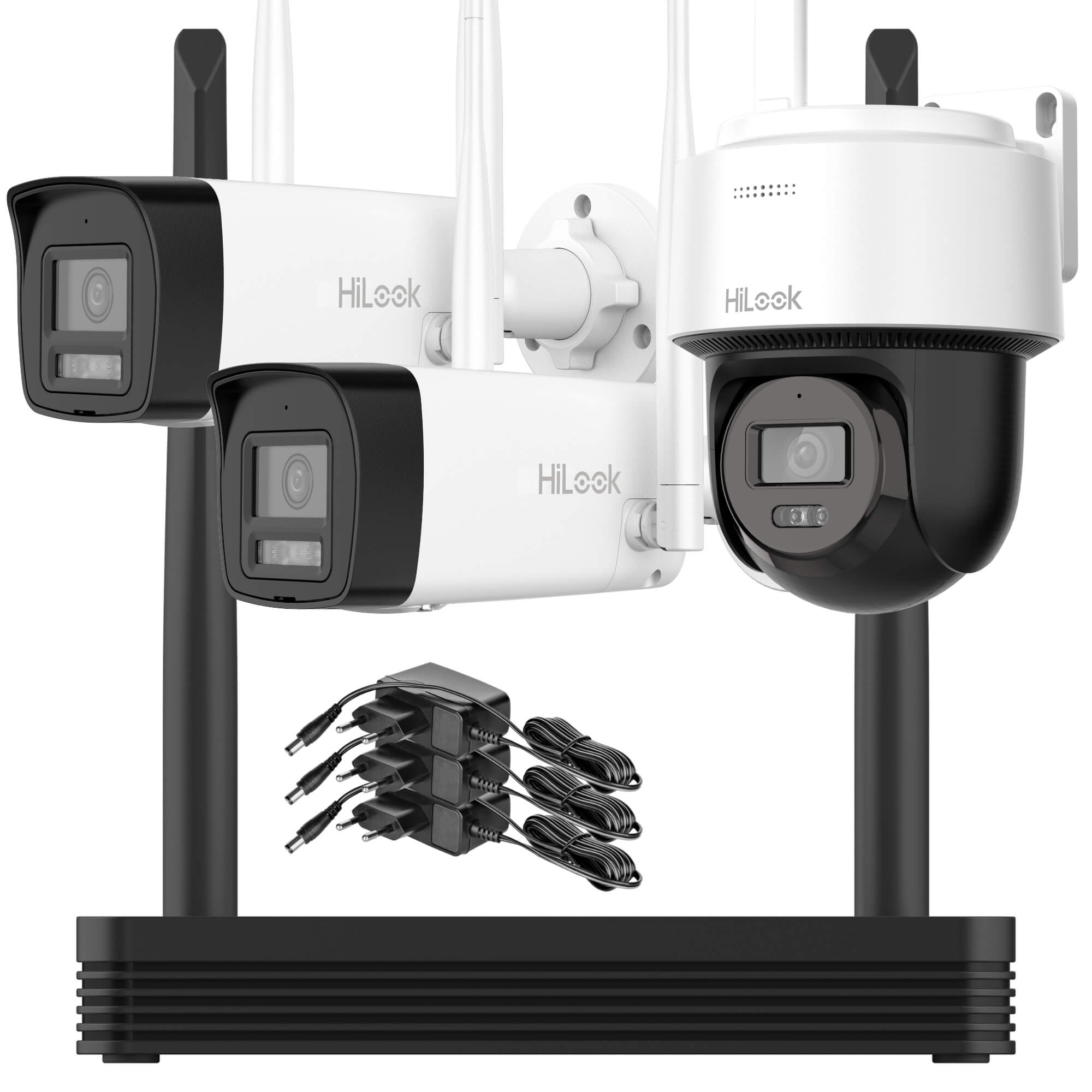 Zestaw do monitoringu Wi-Fi HiLook by Hikvision EasyLink WIFIKIT-BP4-4CH + WIFICAM-B4