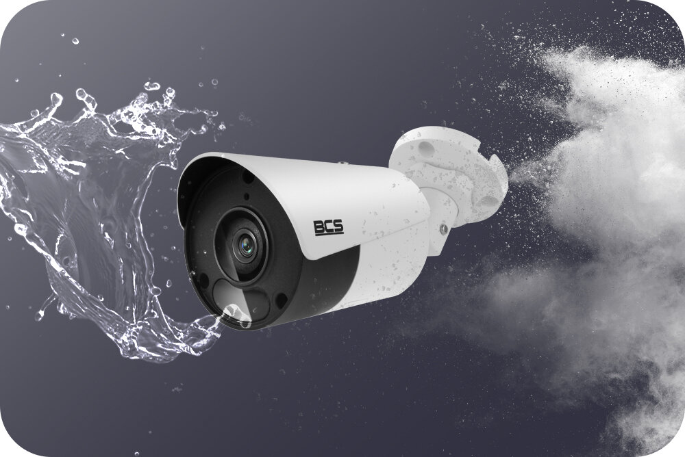 Zestaw do monitoringu 4x BCS-P-TIP14FSR5 4Mpx, BCS-P-NVR0401-4K(3), akcesoria, zasilanie awaryjne - obrazek 6