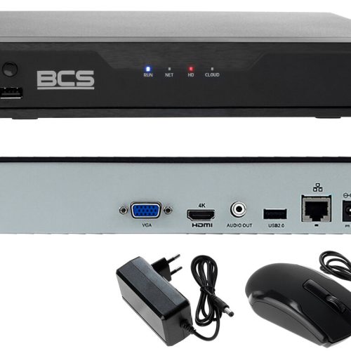 Zestaw do monitoringu 8x BCS-P-TIP14FSR5 4Mpx, BCS...