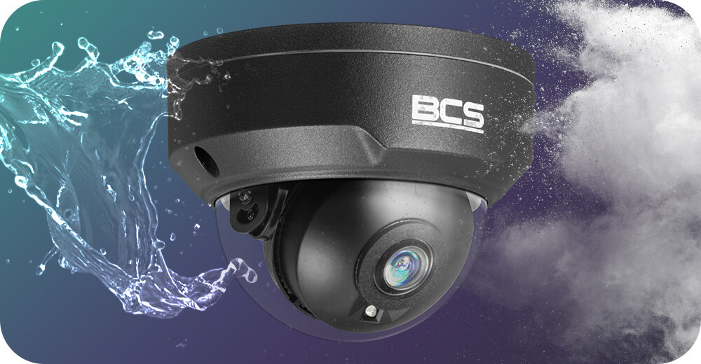 Zestaw do monitoringu 4x BCS-P-DIP25FSR3-Ai2-G 5Mpx IK10 IR 30m, Starlight, audio, wandaloodporna - obrazek 4