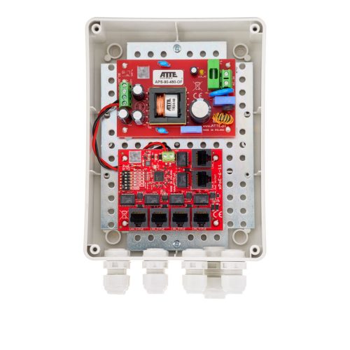 Zestaw ze switchem PoE na 5 kamer IP IP-5-11-M2 AT...