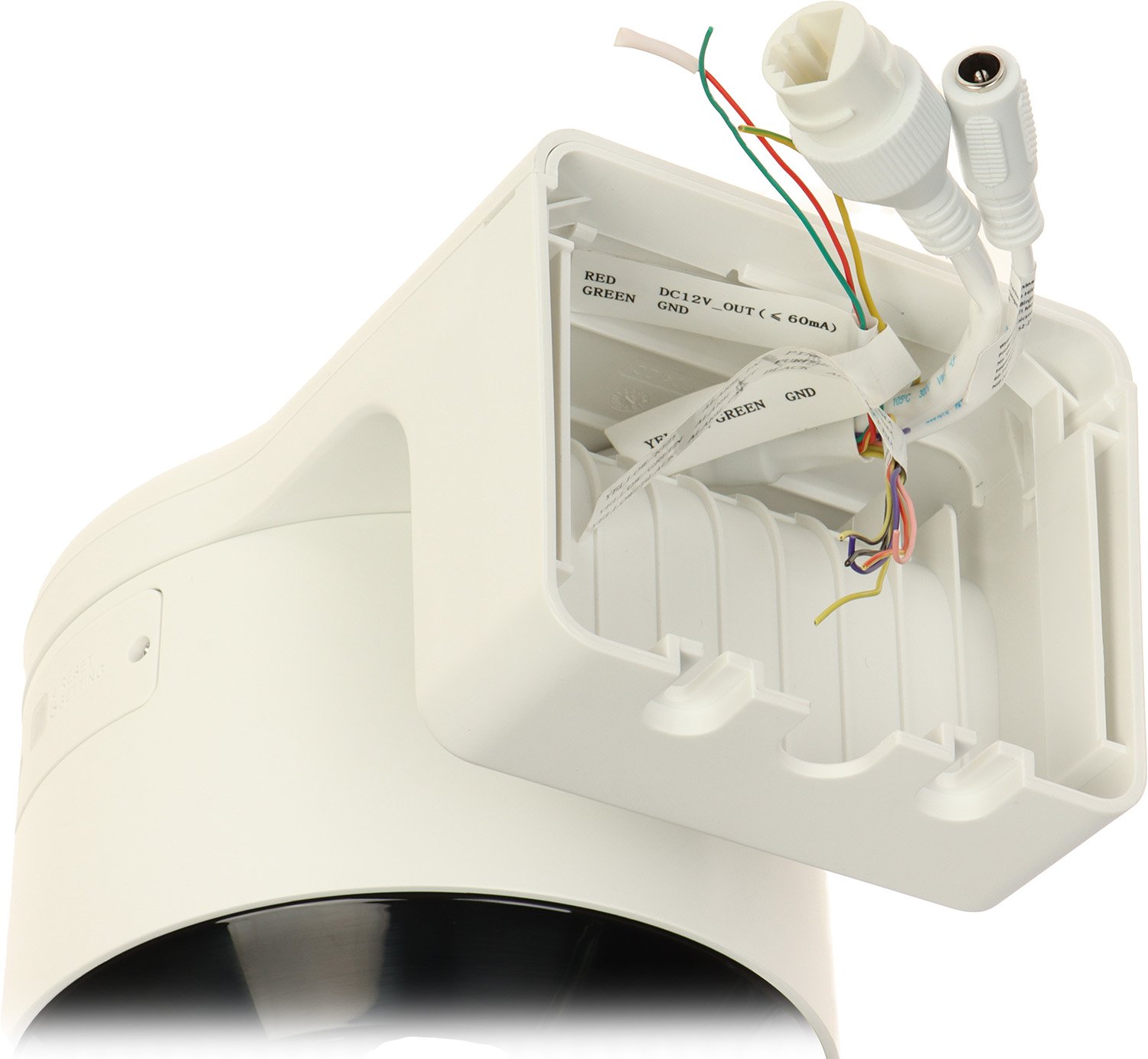 KAMERA IP SZYBKOOBROTOWA ZEWNĘTRZNA DS-2DE3A400BW-DE/W(F1)(T5) ACUSENSE - 4Mpx 4mm Hikvision - obrazek 4