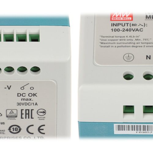 Zasilacz impulsowy MDR-100-48 MEAN WELL