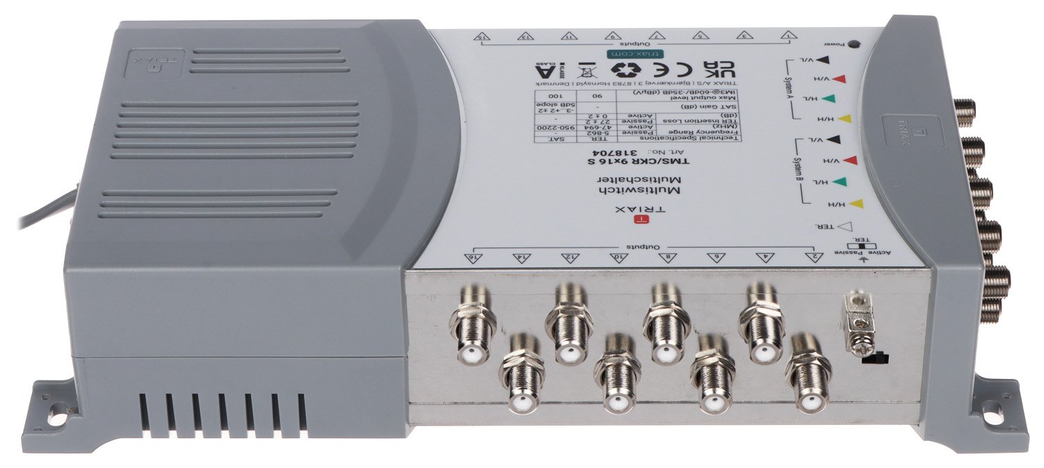 MULTISWITCH TMS-9/16S 9 WEJŚĆ / 16 WYJŚĆ TRIAX - obrazek 3