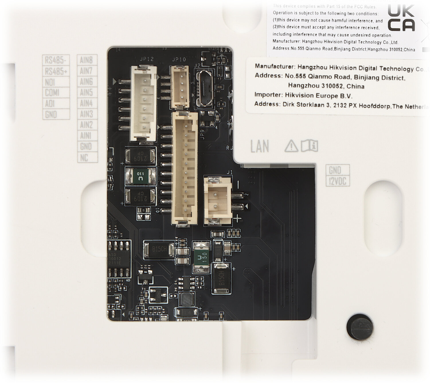 Panel wewnętrzny monitor Wi-Fi / IP DS-KH9310-WTE1(B) Hikvision - obrazek 3